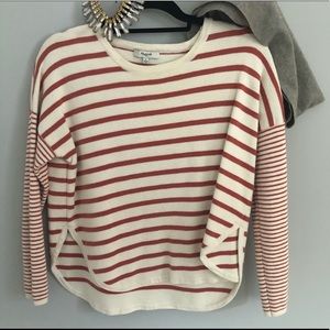 [Madewell] Striped Sweater Pullover 🧡